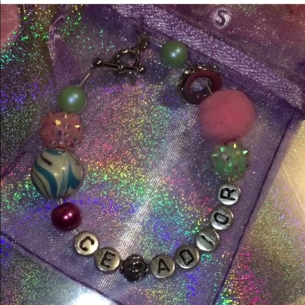 Custom charm bracelet